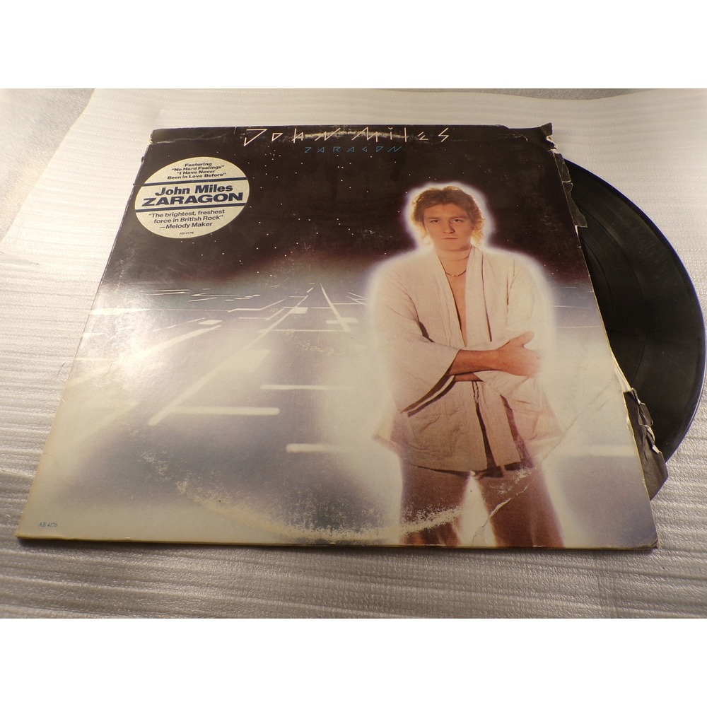 John Miles Zaragon Vinyl LP Record 1978 Arista AB 4176 Progressive Rock Pop